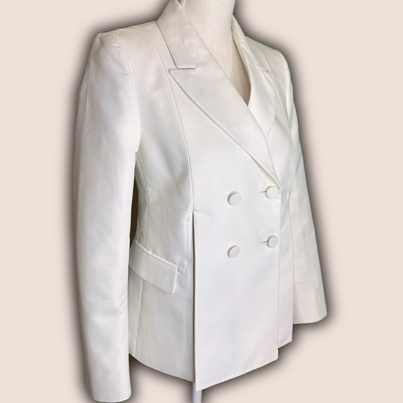Ports 1961 Ivory Paneled Double-Breasted Blazer French Size 40 = US Size 8 - Picture 7 of 16